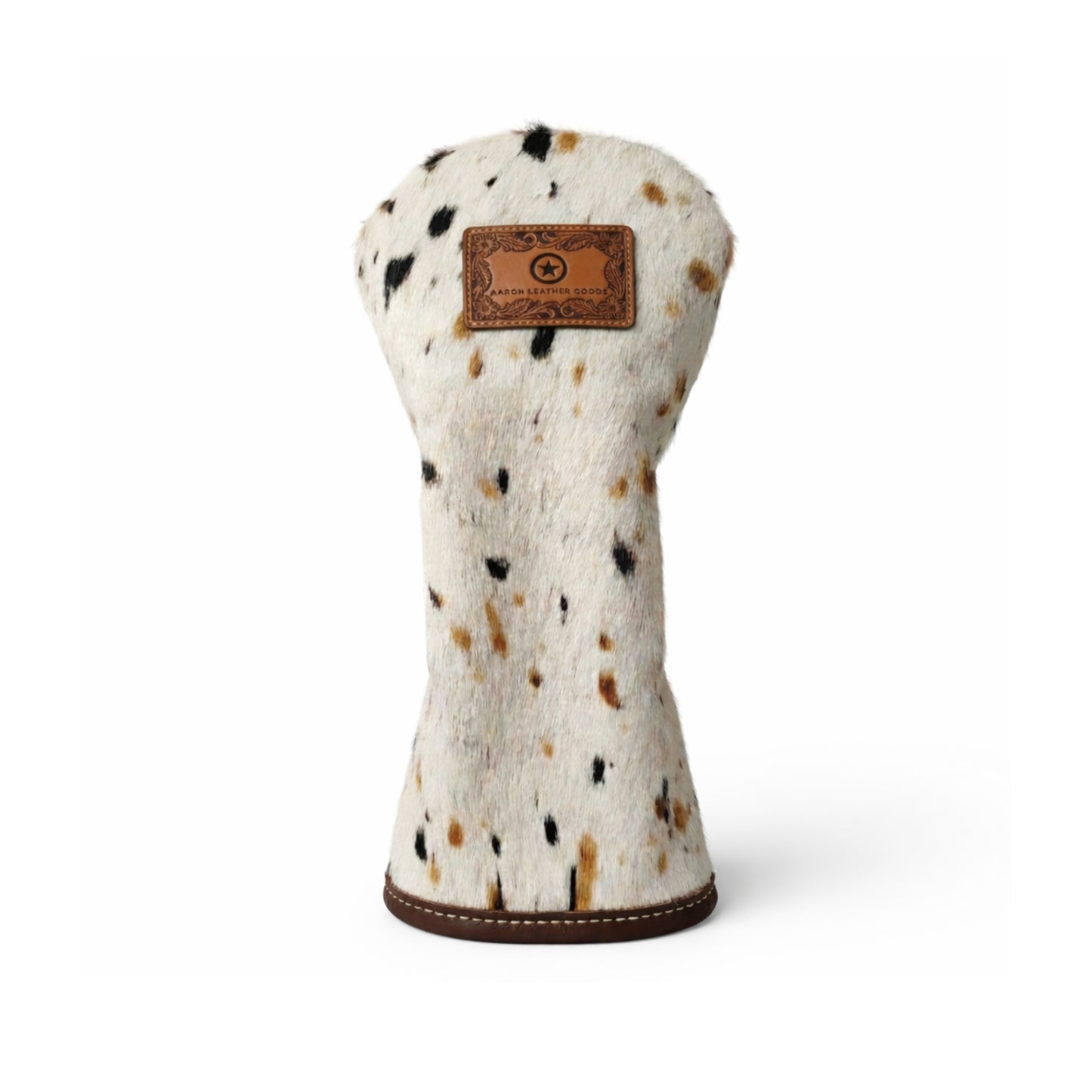Premium Spotted Cowhide Golf Club Headcover