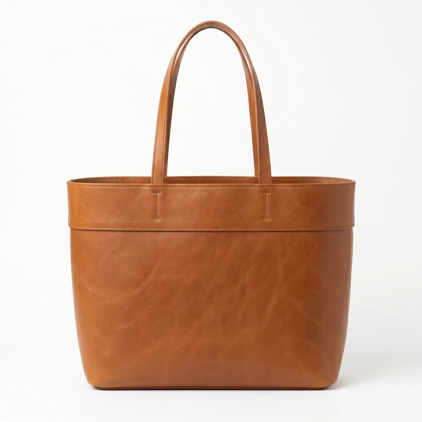 Classic Tan Leather Tote Bag for Women – Premium Everyday Carryall