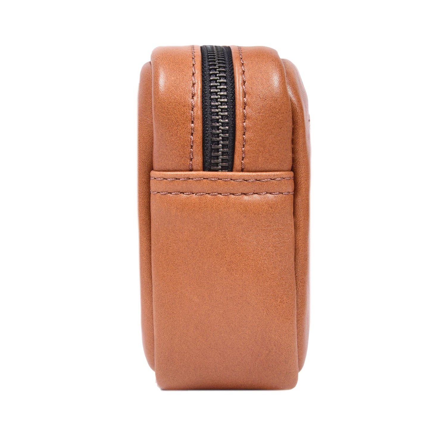 Aaron Reserve Tan Leather Utility Pouch | Premium Travel Organizer