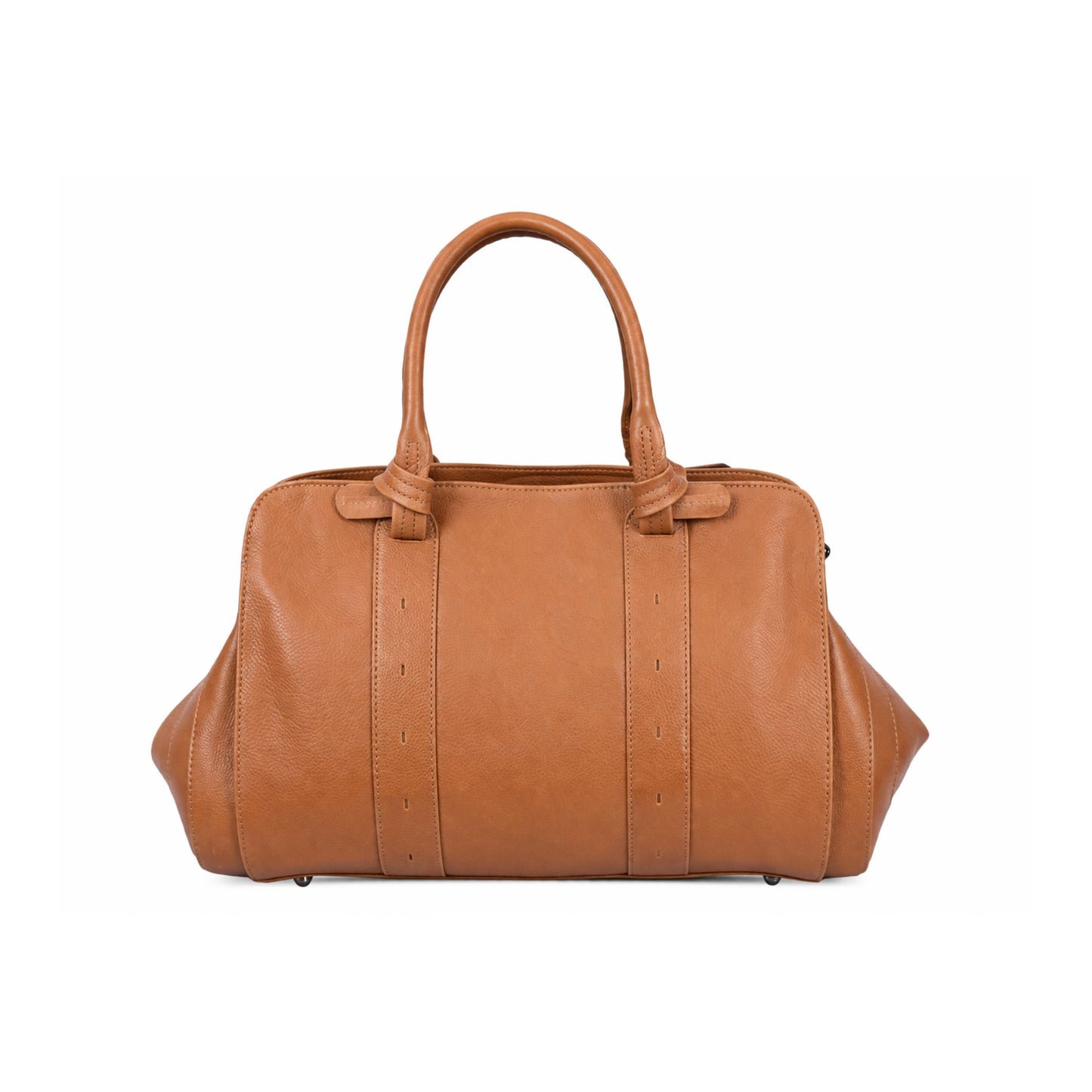 Vintage Leather Doctor Style Travel Bag – Compact & Elegant