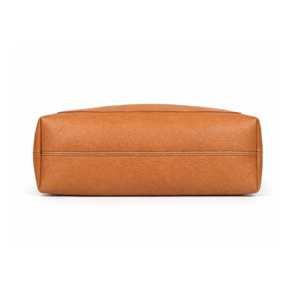 Classic Tan Leather Tote Bag – Everyday Minimal Carry