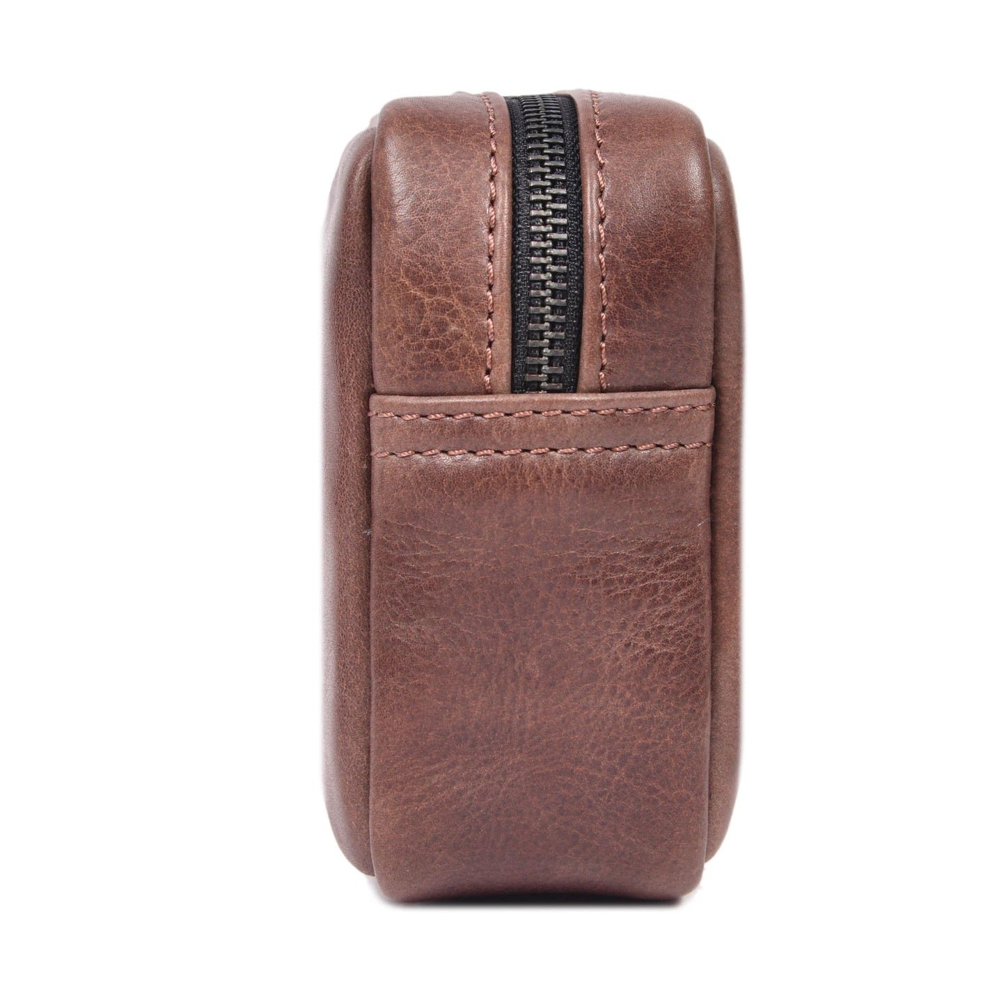 Aaron Reserve Tan Leather Utility Pouch | Premium Travel Organizer