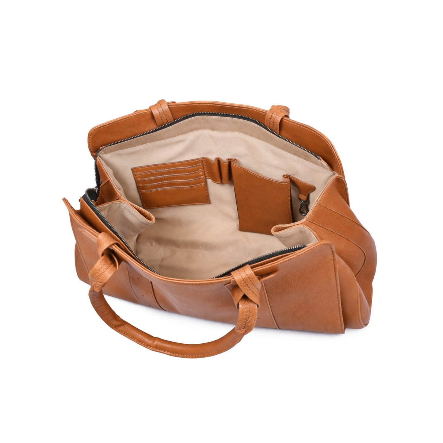 Vintage Leather Doctor Style Travel Bag – Compact & Elegant