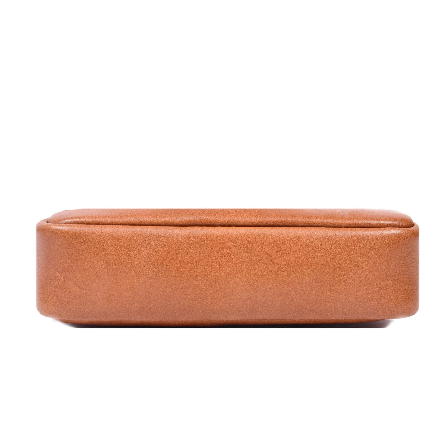 Aaron Reserve Tan Leather Utility Pouch | Premium Travel Organizer