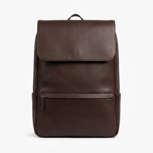 Premium Leather Backpack for Men & Women – Stylish Laptop Travel Backpack