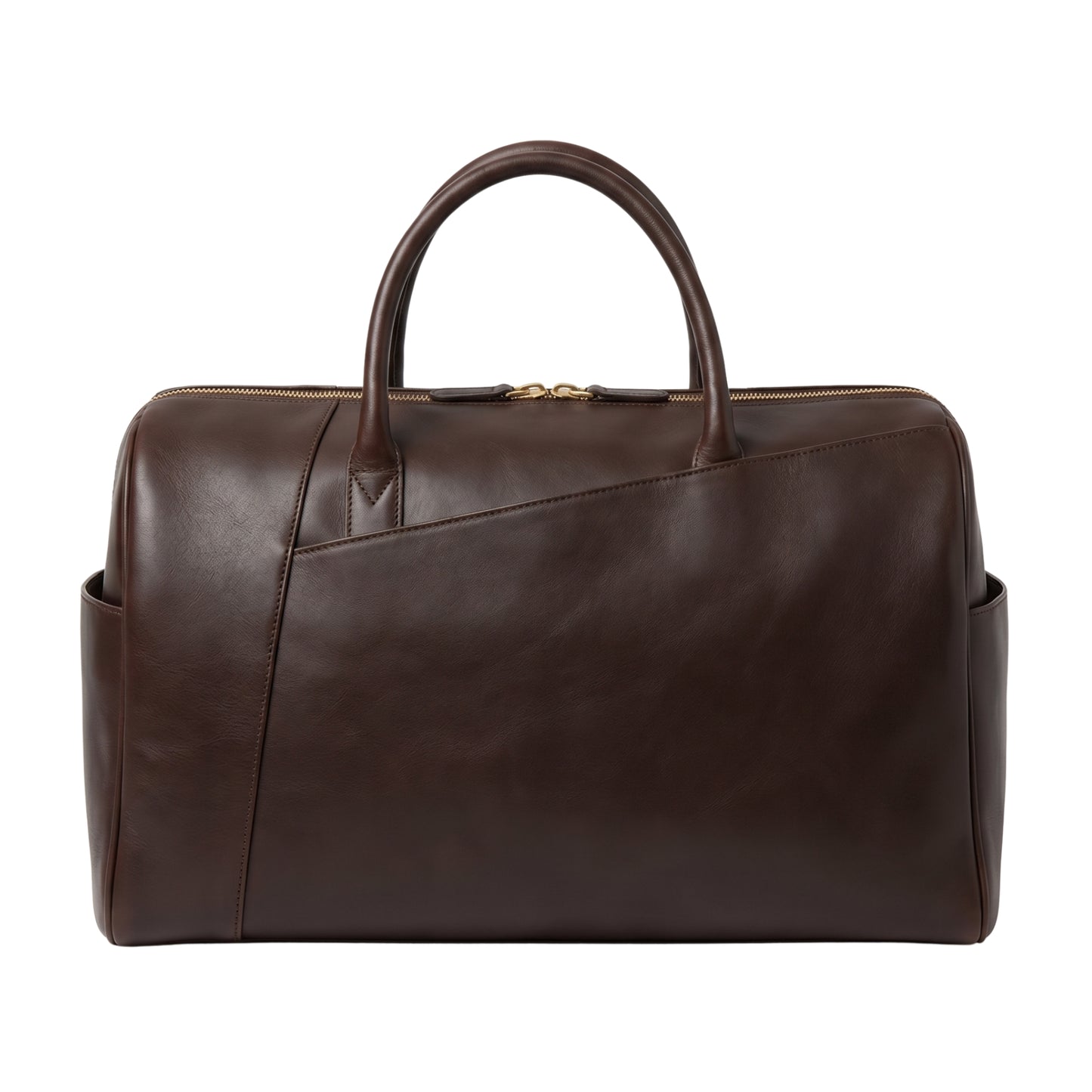 Luxury Leather Travel Duffle Bag 20 Inch – Weekend Getaway Carry-On Bag