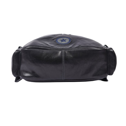Luxury Black Leather Laptop Backpack – Minimal & Modern - Aaron Leather Goods