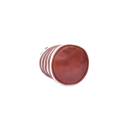 Classic Leather Golf Ball Pouch for Golf Accessories - Aaron Leather Goods