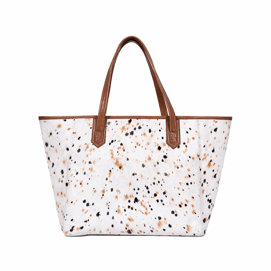 Hair - On Leather Daily Use Ladies Tote Bag - Aaron Leather Goods