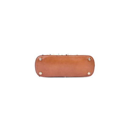 Hairon Leather Ladies Tote Bag with Adjustable Shoulder Strap - Aaron Leather Goods