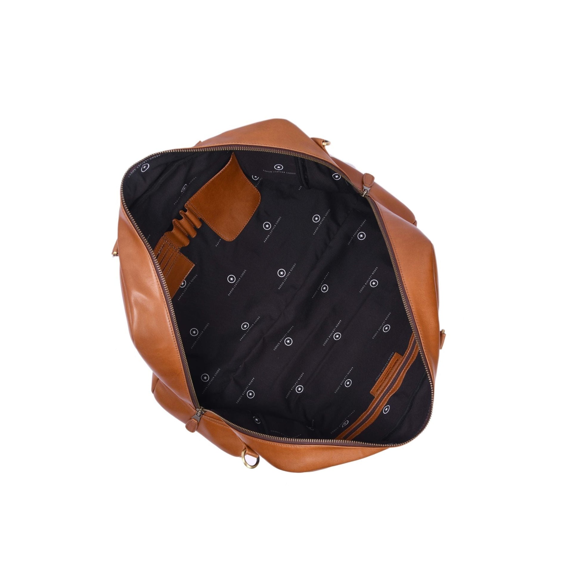 Handcrafted Leather Duffle Bag for Gym & Travel - Aaron Leather Goods
