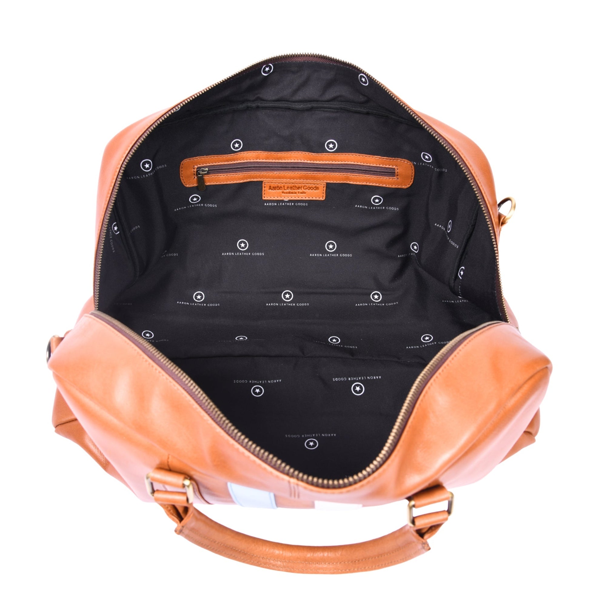 Handcrafted Leather Duffle Bag for Gym & Travel - Aaron Leather Goods