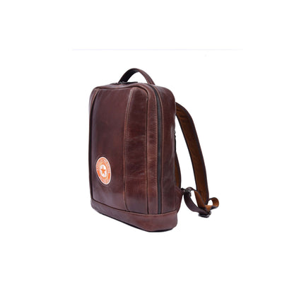 Premium Brown Leather Backpack – Work & Travel - Aaron Leather Goods