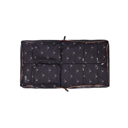 Premium Leather Laptop Briefcase in Green & Black - Aaron Leather Goods